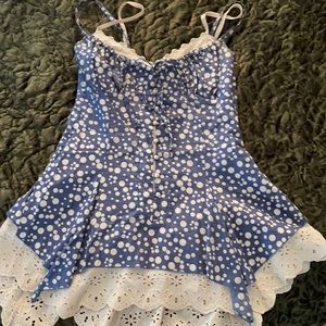 Polka-Dot Urban Blouse